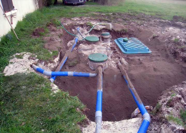 Drainage works Dordogne